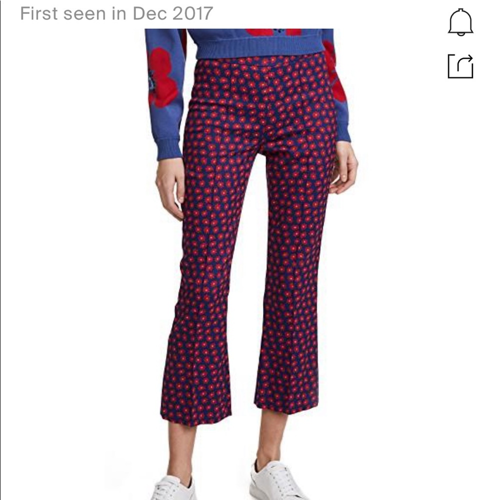 Alice + Olivia Michiko Crop Flare Pants